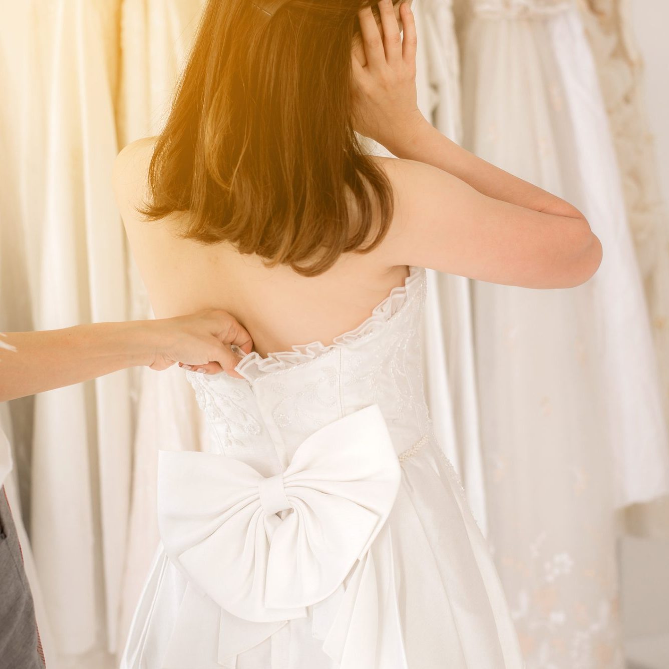 Wedding alterations services in Wigston